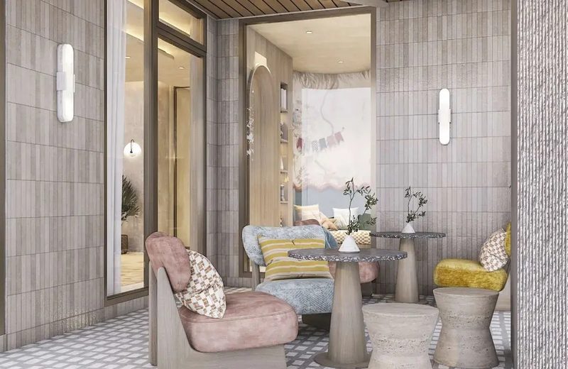 Semi-Outdoor Lounge