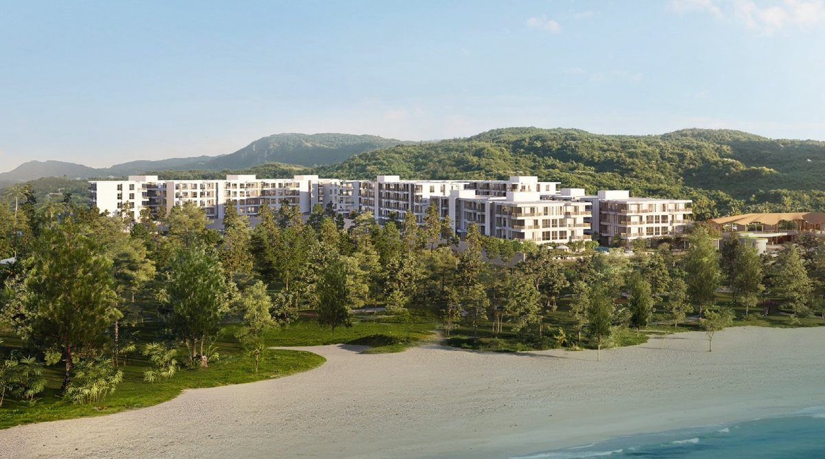 The Title Balcony — the complex behind the pine park of Nai Yang Beach
